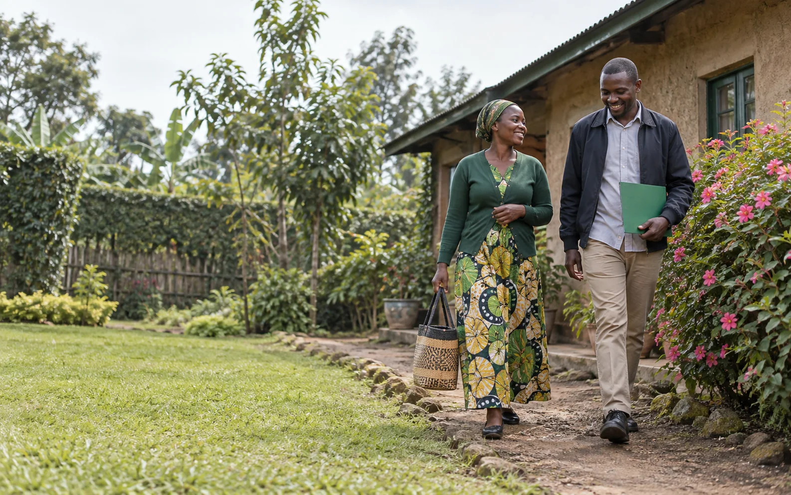 Kwitegura urugendo ufite inyandiko zawe.